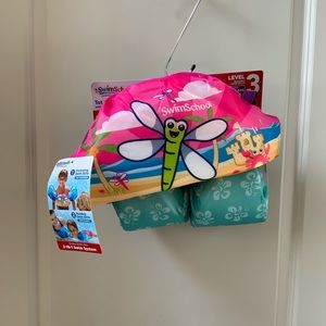 SwimSchool Tot Swimmer 2-in-1 Swim System NWT